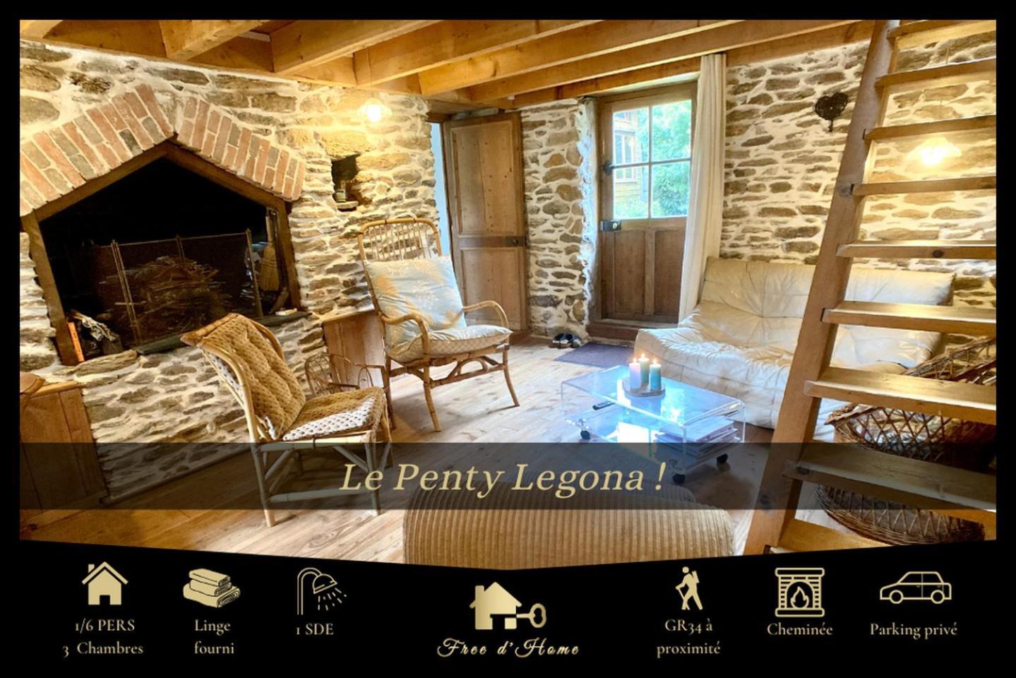 Penty Legona, Authentique Et Chaleureux, 2-6 Pers Villa Moëlan-sur-Mer Eksteriør bilde