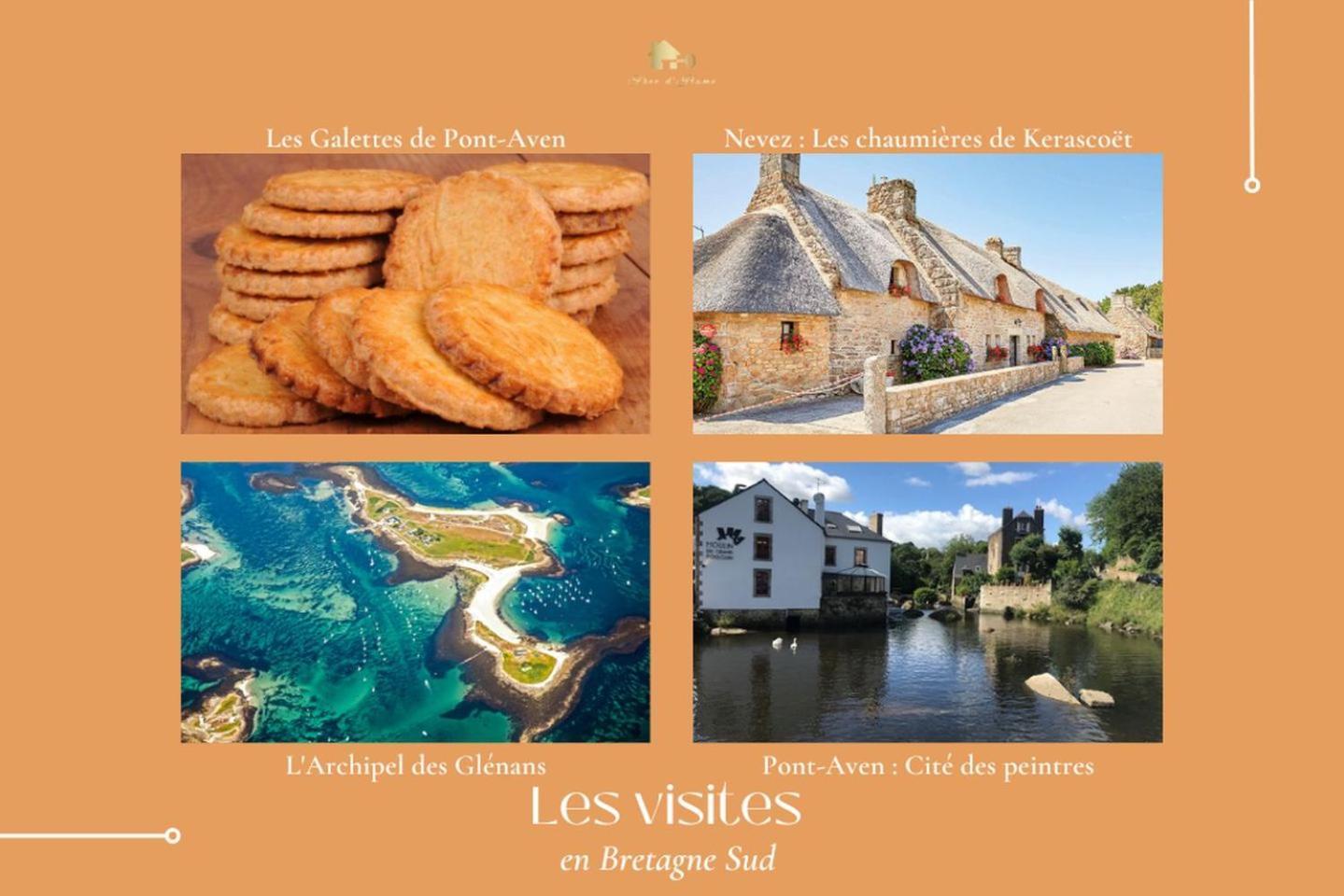 Penty Legona, Authentique Et Chaleureux, 2-6 Pers Villa Moëlan-sur-Mer Eksteriør bilde